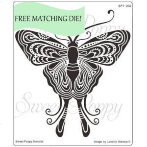 Indian Moth with Free Die