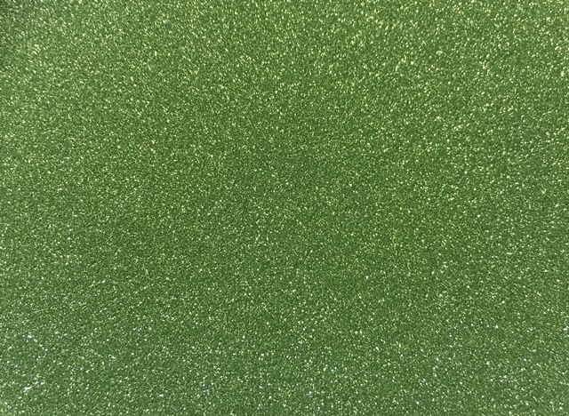 Sweet Poppy Stencil: Satin Glitters Sea Green