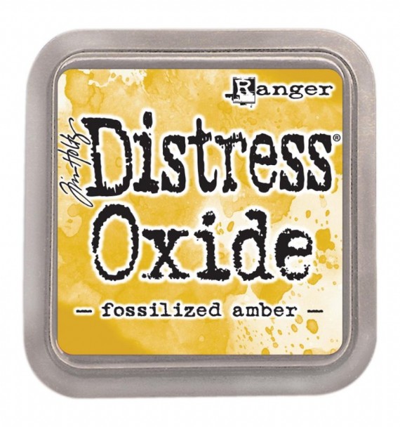 Distressed Oxide: Fossilized Amber
