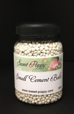 Sweet Poppy Stencils: Cement Balls Small