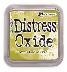 Distressed Oxide: Crushed Olive