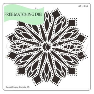 Floral Spots with Free Die