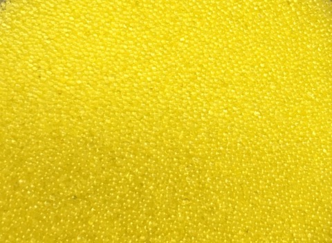 Sweet Poppy Ultra Fine Glass Microbeads: Yellow