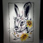 Sweet Poppy Gallery Stamps Hare