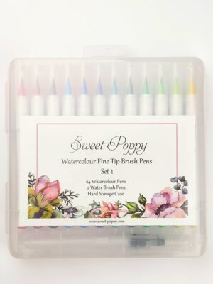 Watercolour brush pen set 1