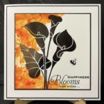 Calla lily stamp image
