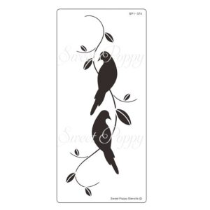 Duo Birds Stencil