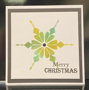 Sweet Poppy Stencil: Single Snowflake ***New*** - Image 4