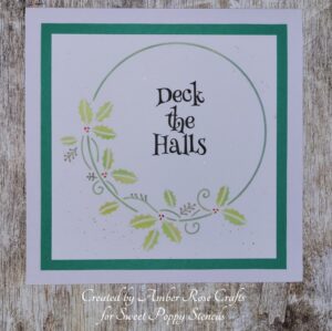 Sweet Poppy Stencil: Holly Flourish Circle ***New*** - Image 4