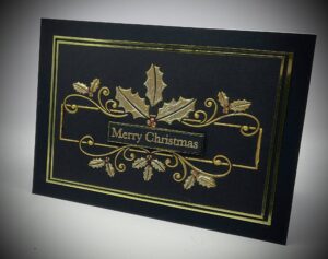 Sweet Poppy Stencil: Holly Banner ***New*** - Image 3