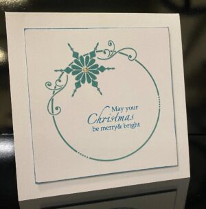 Sweet Poppy Stencil: Single Snowflake Circle ***New*** - Image 2