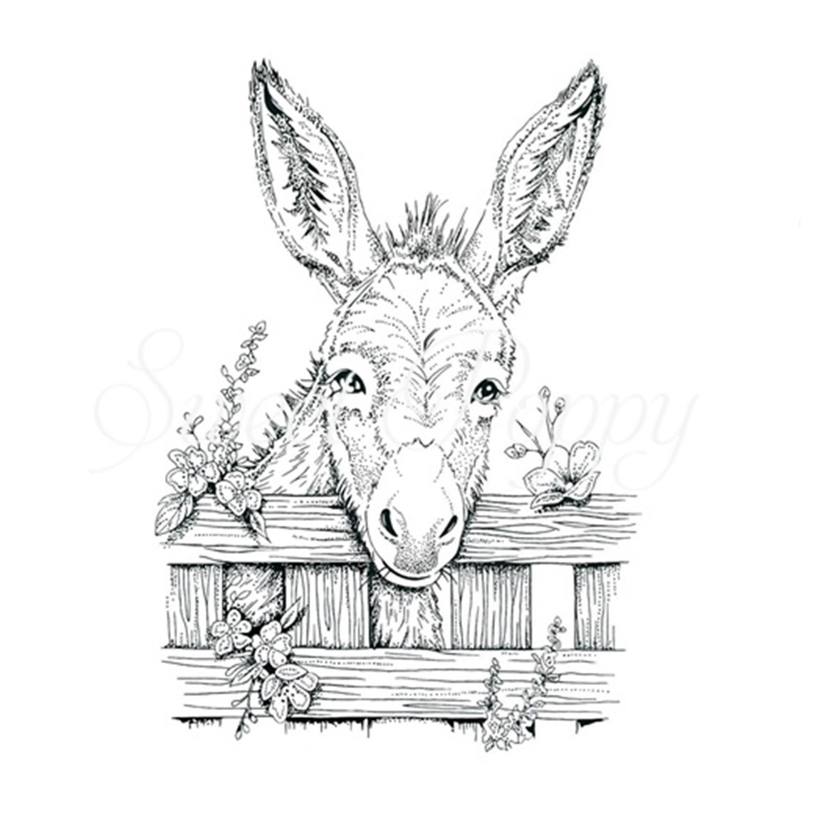Donkey Stamp