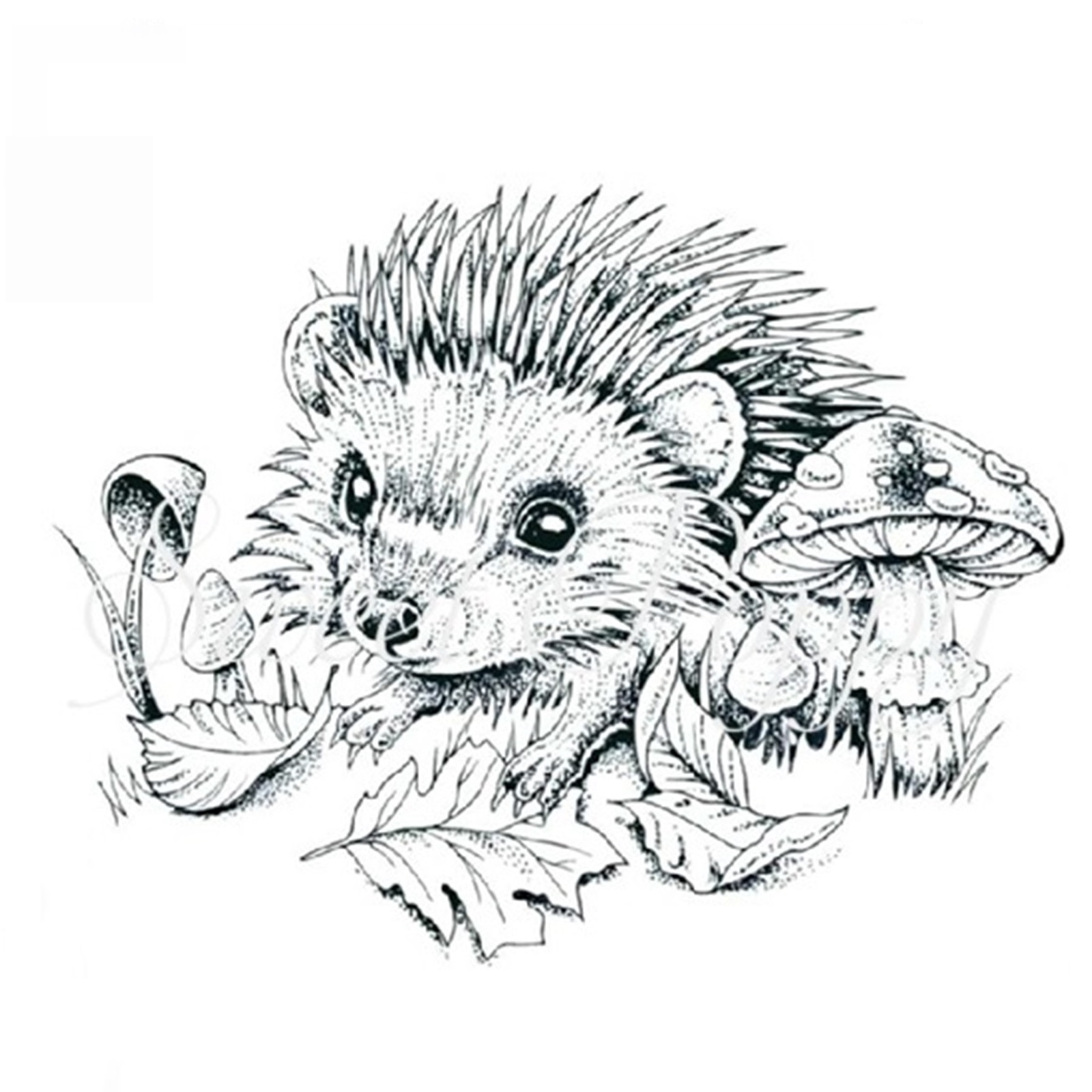 Hedgehog Stamp