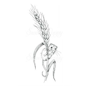 Mouse on Wheat