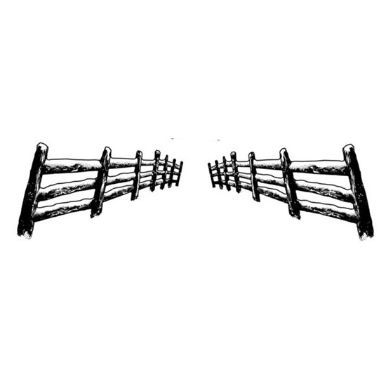 Snowy Fence