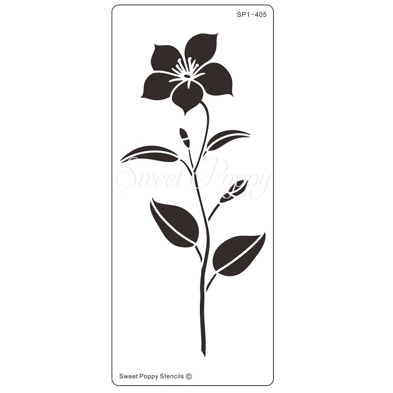 Jasmine Stencil