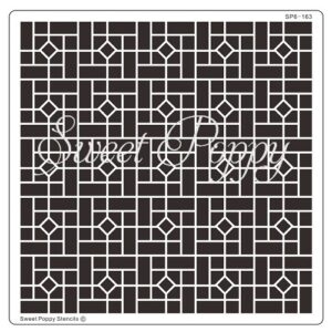 Tiles backplate stencil