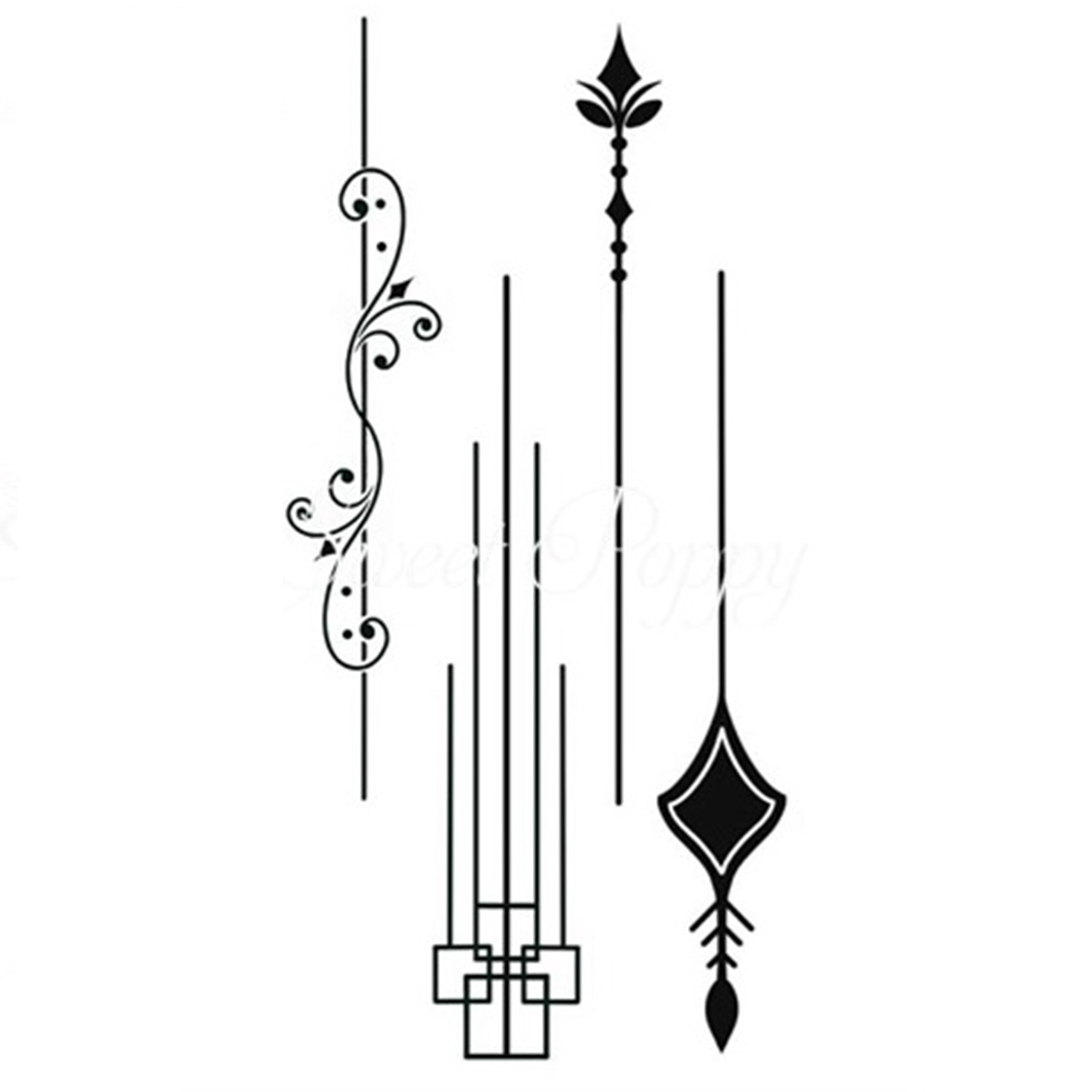 Borders Stamp Set