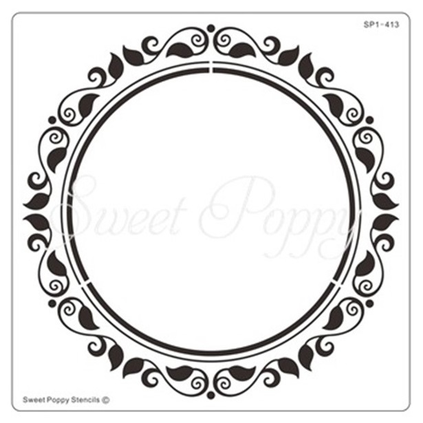 Circle Frame Stencil