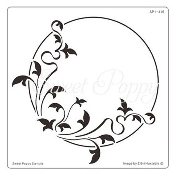 Ribbon Flourish Circle