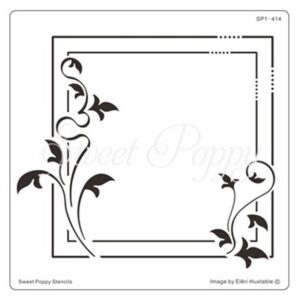 Ribbon Flourish Square