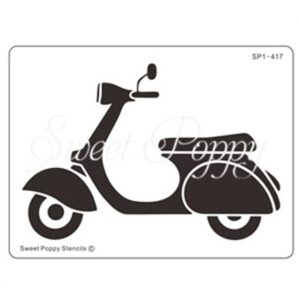 Scooter Stencil