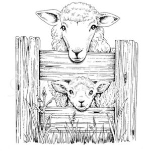 Sheep & Lamb Stamp