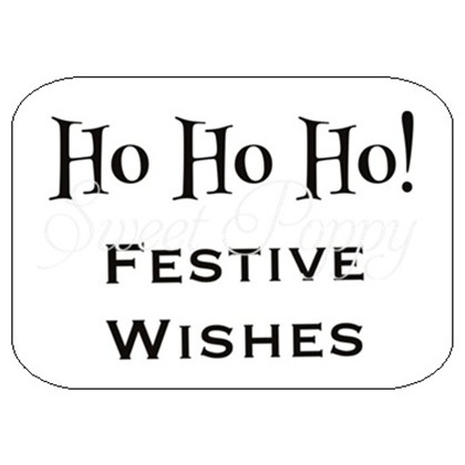 Christmas Words 1 Stamp Set
