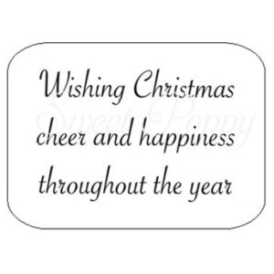 Christmas Words 2 Stamp Set