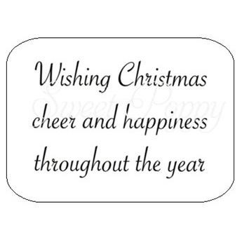 Christmas Words 2 Stamp Set