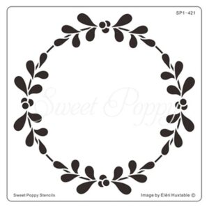Mistletoe Wreath Stencil *** NEW ***