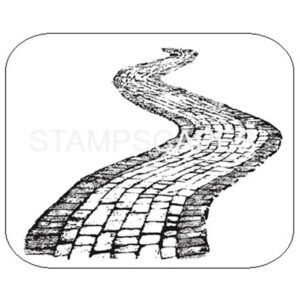 Brick Pathway - Stampscapes Polymer Stamp ***NEW***